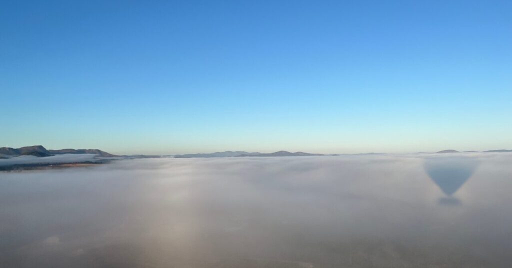 熱気球 ケアンズ上空