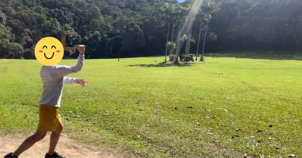 アボリジニ文化体験　ブーメラン