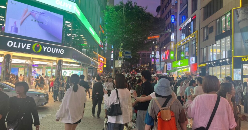 明洞のオリーブヤング