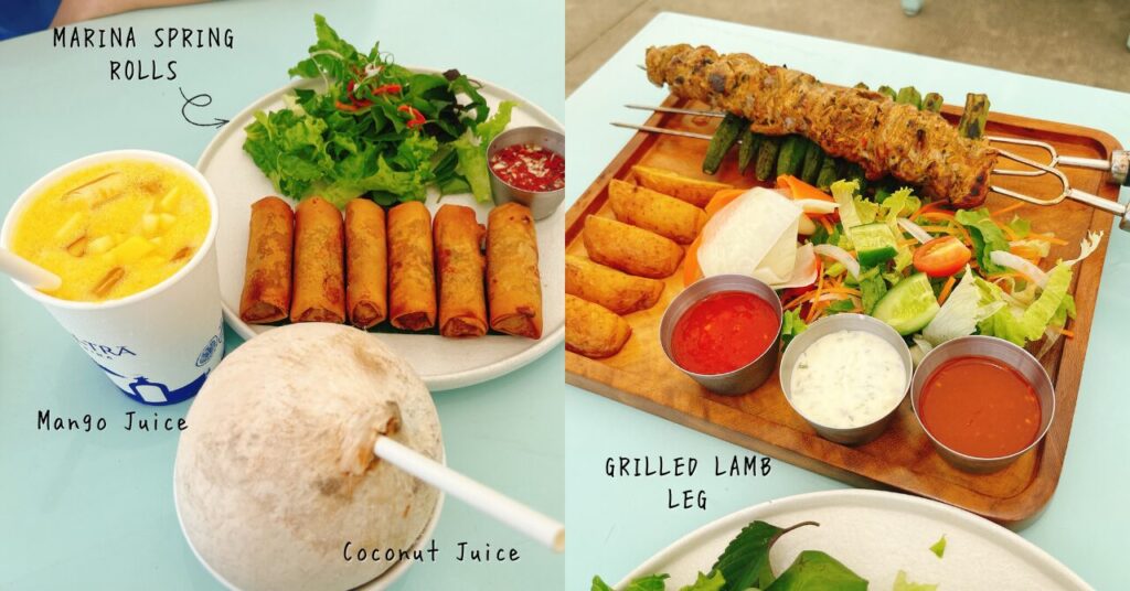 ソンチャ・マリーナで食べたドリンク&フード