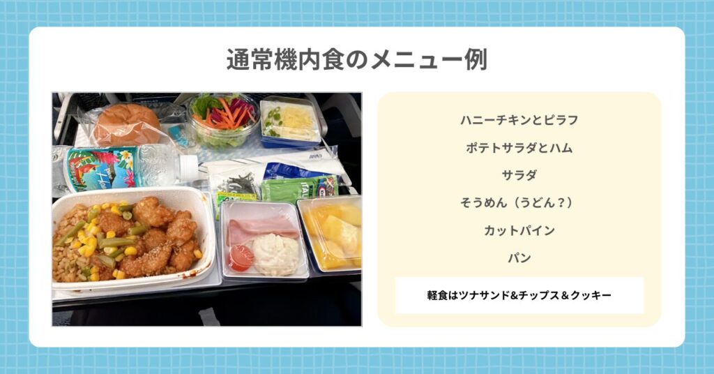 ANA通常機内食